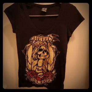 Shirt sleeve small shirt metal mulisha